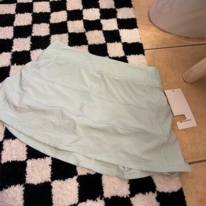 Mint pace rival skirt. LONG